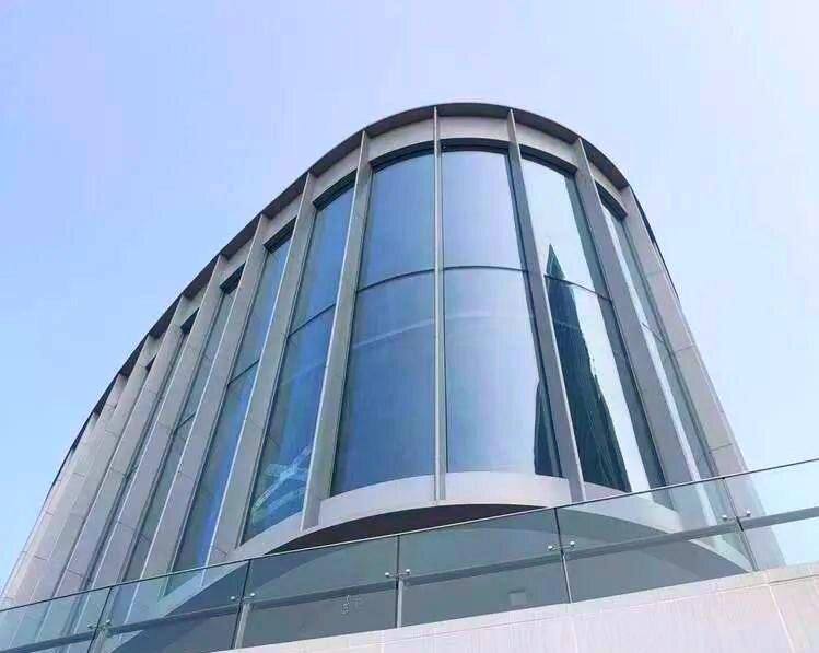 海东市热弯弧形玻璃热弯玻璃 - 价格
